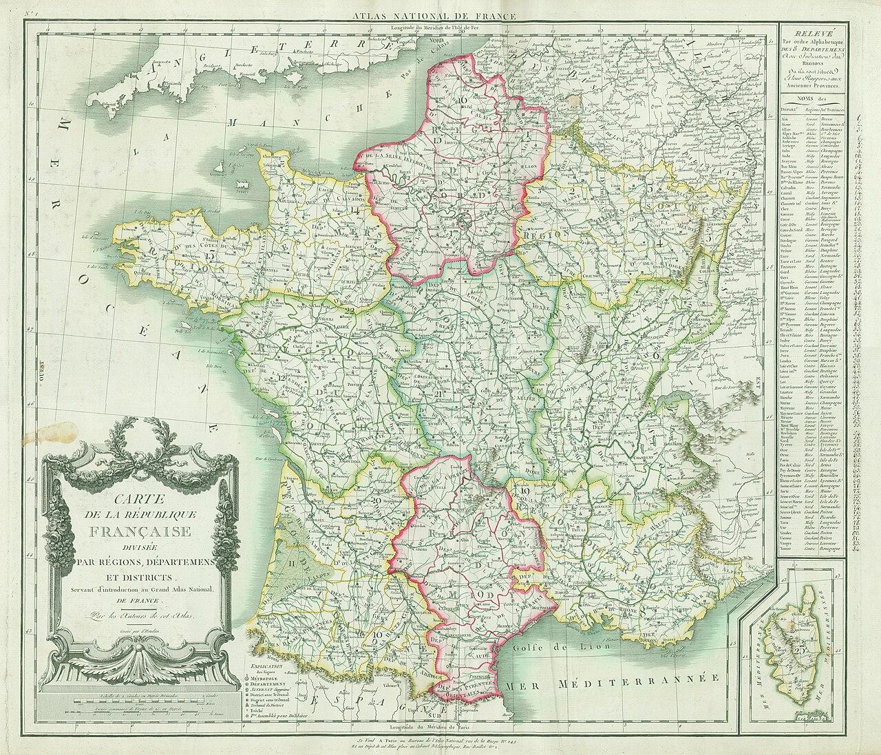 La géographie de la France : régions, départements et outre-mer